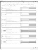 Form 6252 - Installment Sales - 2016 Printable pdf