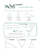 Classifying Triangles By Sides Worksheet