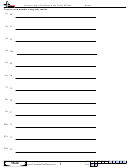 Expressing A Number With Tally Marks Worksheet With Answer Key Printable pdf