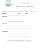 Employee Change Of Address Form - City Of Fall River Human Resources