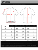 Champion System Men's Short Sleeve Jersey Size Chart