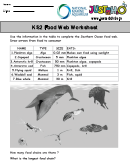 Ks2 Food Web Worksheet - National Marine Aquarium