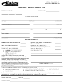 Transcript Request Application Form - Bates Technical College