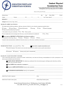 Student Physical Examination Form - Student Physical Examination Form