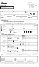 Tb Drug Order, Positive Skin Test And Igra Reporting Form - Toronto Public Health