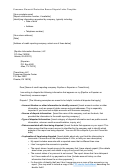 Dispute Letter Template - Equifax Consumer Financial Protection Buresu