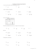 Section 1.4 Exercises Part B Worksheet With Answer Key - Math 100gl Textbook Printable pdf