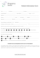 Patient Information Form - Pimpama Dental