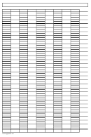 Blank Color Chart Printable pdf