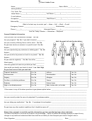 Client Intake Form Template