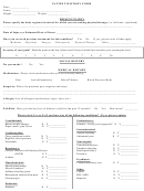 Patient Medical History Form Printable pdf