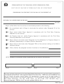 Form Trec 38-5 - Notice Of Buyer's Termination Of Contract
