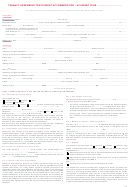 Fillable Tenancy Agreement For Student Accommodation Template - Br(Ik Printable pdf