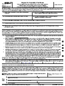 Form 4506-T - Request For Transcript Of Tax Return Printable pdf