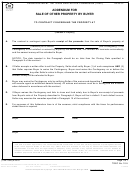 Form Tar-1908 - Addendum For Sale Of Other Property By Buyer
