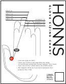 Honns Glove Size Chart Printable pdf