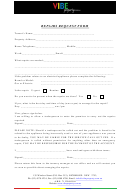 Repairs Request Form