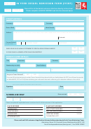 In Year Casual School Admission Form (Iycaf) - Kent County Council Printable pdf