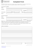Form Ph048 - Complaint Form