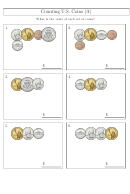 Counting U.s. Coins (A) Worksheet With Answer Key Printable pdf