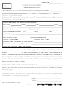 Missing Person Affidavit/missing Child/juvenile Checklist - Orlando Police Department