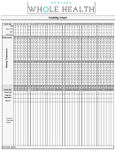 Fertility Chart Printable pdf