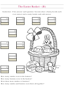 The Easter Basket (b) Worksheet With Answer Key