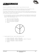 Maps, Charts And Graphs Worksheet