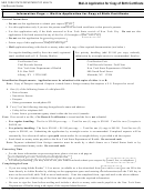 Form Doh-4380 - Mail-in Application For Copy Of Birth Certificate