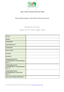 Fast Track Registration Form - Strathmore University Printable pdf