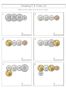 Counting U.s. Coins (J) Worksheet With Answer Key Printable pdf