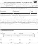 Real Estate Brokerage Commission - Escrow Instructions Form - Equal Housing Opportunity