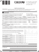 Mail Service Order Form - Caremark Printable pdf