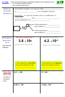 Lt 5 Ab Scientific Notation Worksheet With Answers
