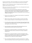 Economics 103 Worksheet With Answers - Fall 2012