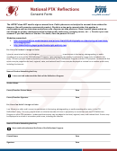 National Pta Reflections - Consent Form