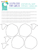 Scripture And Sheep Activity Sheet For Girls - Middle School Printable pdf