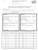 Authorization For Dispensing Medications To Children And Youth Short-term Medications (prescription And Non-prescription)