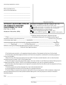 Fillable Affidavit-Surviving Spouse Or Domestic Partner Succeeding To Title Template Printable pdf