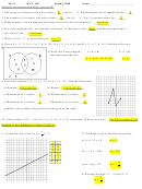 Mat 190 Test 1 Worksheet With Answers - 2008