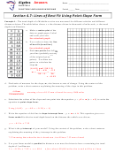 Algebra Chapter 4 Functions And Linear Modeling Worksheet With Answers