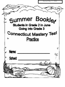 Summer Practice For Grade 3 Cmt Worksheet - Bristol Public Schools Printable pdf