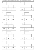 Adding Decimal Fractions Worksheet Printable pdf