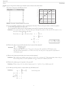 Math 251 Worksheet With Answers