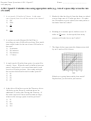 Regents Exam Questions A.m.1.speed 2 Worksheet With Answer Key