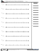 Multiplying Fraction By Whole With Numberline Worksheets With Answer Key