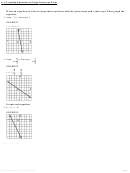 4-1 Graphing Equations In Slope-intercept Form Worksheet With Answers