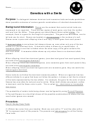 Genetics Worksheets Printable pdf