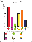 Fruits Graphs Worksheet