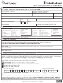 New Prescription Mail-in Order Form - United Healthcare